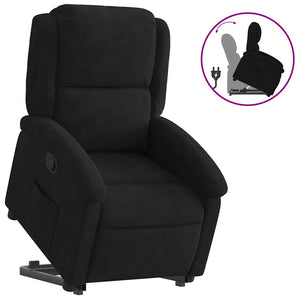 Fauteuil inclinable Noir Velours