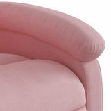 Fauteuil de massage inclinable Rose Velours