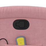 Fauteuil de massage inclinable Rose Velours