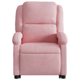 Fauteuil inclinable de massage électrique rose velours