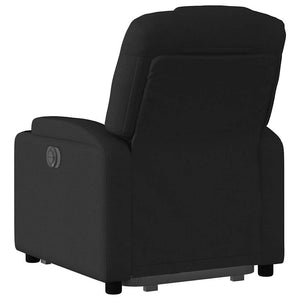 Fauteuil inclinable noir tissu