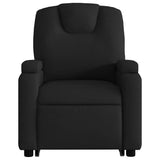 Fauteuil inclinable noir tissu