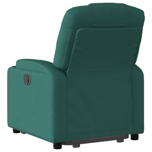 Fauteuil inclinable vert foncé tissu