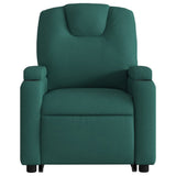 Fauteuil inclinable vert foncé tissu
