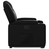 Fauteuil inclinable Noir Similicuir