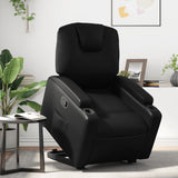 Fauteuil inclinable Noir Similicuir