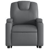 Fauteuil inclinable de massage Gris Similicuir