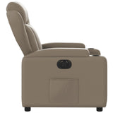 Fauteuil inclinable électrique Cappuccino Similicuir