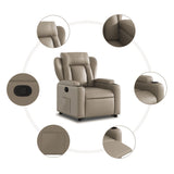 Fauteuil inclinable Cappuccino Similicuir