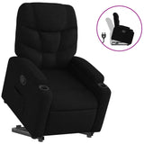 Fauteuil inclinable noir tissu