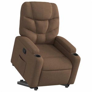 Fauteuil inclinable Marron Tissu