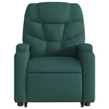 Fauteuil inclinable vert foncé tissu