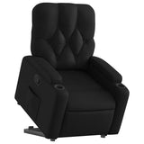 Fauteuil inclinable Noir Similicuir
