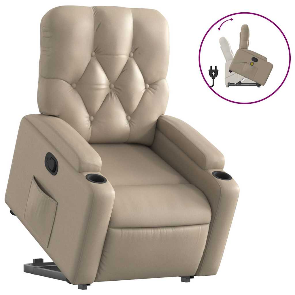 Fauteuil inclinable Cappuccino Similicuir