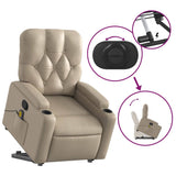 Fauteuil inclinable de massage Cappuccino Similicuir
