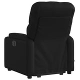 Fauteuil inclinable de massage électrique noir similicuir