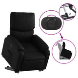 Fauteuil inclinable Noir Similicuir