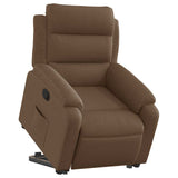 Fauteuil inclinable Marron Tissu