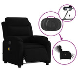 Fauteuil inclinable de massage électrique noir velours