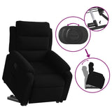 Fauteuil inclinable Noir Velours