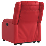 Fauteuil inclinable Rouge Similicuir