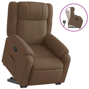 Fauteuil inclinable Marron Tissu