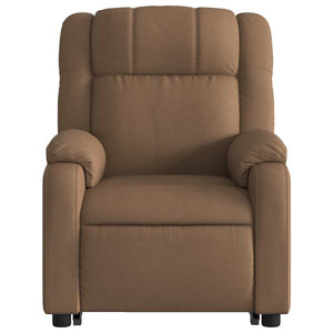 Fauteuil inclinable Marron Tissu