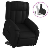 Fauteuil inclinable Noir Similicuir