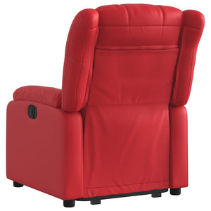 Fauteuil inclinable Rouge Similicuir