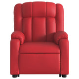 Fauteuil inclinable Rouge Similicuir