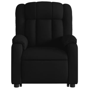 Fauteuil inclinable noir tissu
