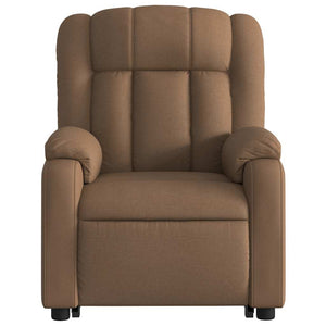 Fauteuil inclinable Marron Tissu
