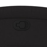 Fauteuil inclinable noir tissu