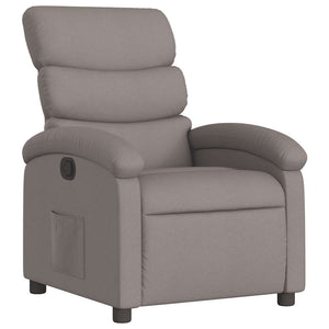 Fauteuil inclinable Taupe Tissu