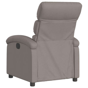 Fauteuil inclinable Taupe Tissu