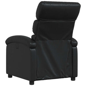 Fauteuil inclinable Noir Similicuir