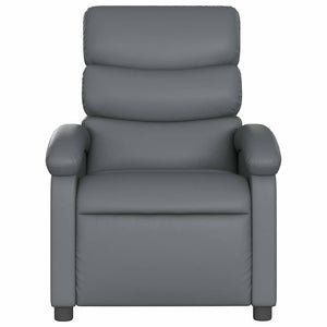 Fauteuil inclinable Gris Similicuir