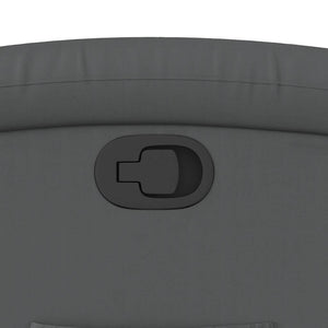 Fauteuil inclinable Gris Similicuir
