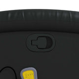 Fauteuil de massage inclinable Noir Similicuir