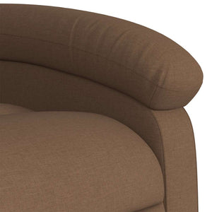 Fauteuil inclinable Marron Tissu