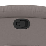 Fauteuil inclinable Taupe Tissu