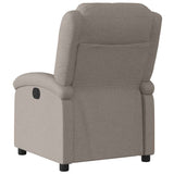 Fauteuil inclinable Taupe Tissu