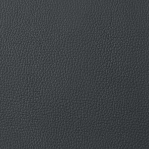 Fauteuil inclinable en cuir véritable noir