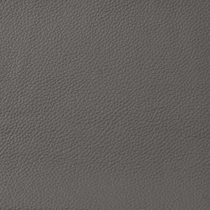 Fauteuil inclinable gris cuir véritable