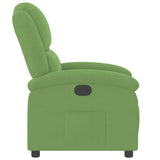 Fauteuil inclinable vert clair velours