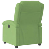 Fauteuil inclinable vert clair velours