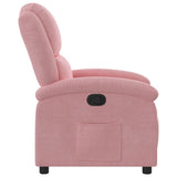 Fauteuil inclinable Rose Velours