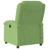 Fauteuil de massage inclinable vert clair velours