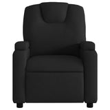Fauteuil inclinable Noir Tissu