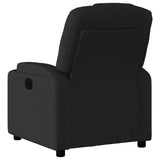 Fauteuil inclinable Noir Tissu